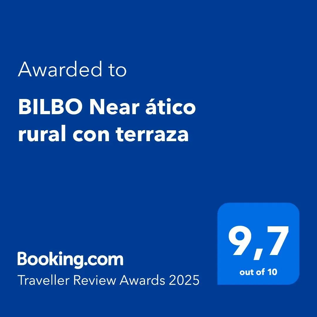 דירות בסאורי Bilbo Near Atico Rural Con Terraza 0*,
